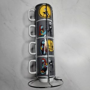 NWOT DISNEY NIGHTMARE BEFORE CHRISTMAS Mug Set